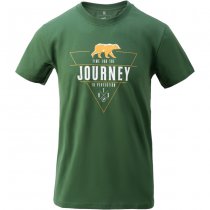 Helikon-Tex T-Shirt Journey to Perfection - Monstera Green - S