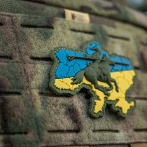 M-Tac Cossack Ukraine 3D Rubber Patch - Colored