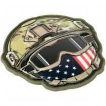 M-Tac Emoji USA Man 1 Rubber Patch - Multicam