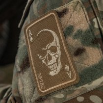 M-Tac Face of War Embroidery Patch - Coyote
