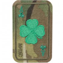 M-Tac Lucky Card Embroidery Patch - Multicam