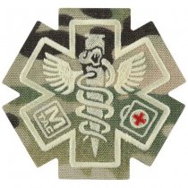 M-Tac Paramedic Embroidery Patch - Multicam