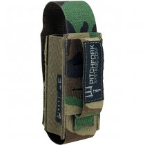 Pitchfork TQ Pouch Closed - Woodland